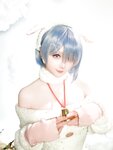 [Cosplay] 星之迟迟 2024年01月计划赠品 蕾姆 绵羊ver [38P-219MB]