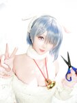 [Cosplay] 星之迟迟 2024年01月计划赠品 蕾姆 绵羊ver [38P-219MB]