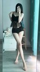 [Cosplay] 刘雅萌 黑丝睡衣