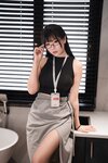 [Cosplay] Xansoon 轩萧学姐 - Glasses Girl OL 眼镜娘OL