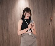 [Cosplay] Xansoon 轩萧学姐 - Glasses Girl OL 眼镜娘OL