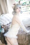 [Cosplay] 疯猫ss 圣诞特典 白色毛衣