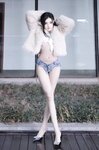 [Cosplay] 龙雪儿 牛仔短裤