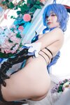 [Cosplay] Pyon Ganyu Succubus Genshin Impact