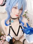 [Cosplay] Pyon Ganyu Succubus Genshin Impact