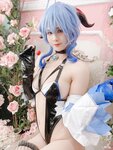 [Cosplay] Pyon Ganyu Succubus Genshin Impact