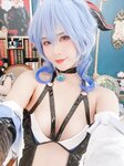 [Cosplay] Pyon Ganyu Succubus Genshin Impact