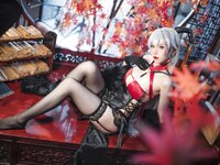 [Cosplay] Bilibili 骨牙路子野 - Egil cheongsam 埃吉尔旗袍