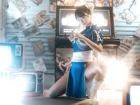 [Cosplay] 桜井宁宁 电玩春丽
