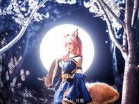 [Cosplay] Tsuki 月隐 - In front of Tamamo 玉藻の前