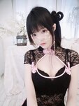 [Cosplay] 桜桃喵 蕾丝旗袍
