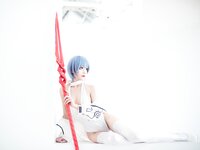 [Cosplay] Tomoyo 酱 - EVA Rei Ayanami 绫波丽