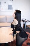 [Cosplay] 谭小灵 黑色蕾丝透视装