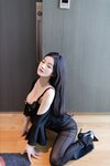 [Cosplay] 谭小灵 黑色蕾丝透视装