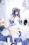 [Cosplay] Bilibili 骨牙路子野 - Captain Cheshire 舰长 柴郡