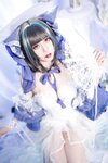 [Cosplay] Bilibili 骨牙路子野 - Captain Cheshire 舰长 柴郡