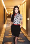 [Cosplay] 晚苏susu 空姐制服