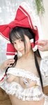 [Cosplay] Lenfried - New Year's sleeves only Reimu! First dream set 新春袖だけ霊夢！初夢セット