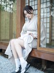 [Cosplay] Mahuajiang 麻花麻花酱 - Animal Ear Kimono 兽耳和服
