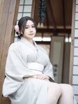 [Cosplay] Mahuajiang 麻花麻花酱 - Animal Ear Kimono 兽耳和服