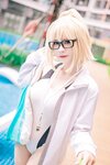 [Cosplay] Pyon Jeanne d Arc Swiming