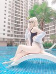 [Cosplay] Pyon Jeanne d Arc Swiming