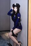 [Cosplay] 奶茶味的包子 女警制服
