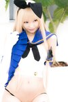 [Cosplay] Lenfried - Shimakaze photo session where you can see all the embarrassing parts 恥ずかしいトコまで全部見られちゃったしまかぜ撮影会