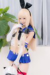 [Cosplay] Lenfried - Shimakaze photo session where you can see all the embarrassing parts 恥ずかしいトコまで全部見られちゃったしまかぜ撮影会