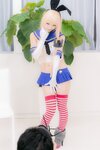 [Cosplay] Lenfried - Shimakaze photo session where you can see all the embarrassing parts 恥ずかしいトコまで全部見られちゃったしまかぜ撮影会