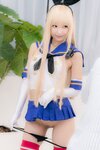 [Cosplay] Lenfried - Shimakaze photo session where you can see all the embarrassing parts 恥ずかしいトコまで全部見られちゃったしまかぜ撮影会