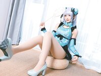[Cosplay] 萝莉神楽板真冬 黛玉