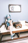 [Cosplay] 萝莉神楽板真冬 黛玉