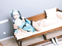 [Cosplay] 萝莉神楽板真冬 黛玉