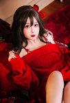 [Cosplay] 日奈娇 圣诞毛衣
