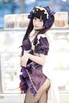 [Cosplay] Sanshiya 是三不是世 - Original Goddess Mona Maid 原神莫娜女仆