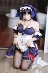 [Cosplay] Sanshiya 是三不是世 - Original Goddess Mona Maid 原神莫娜女仆