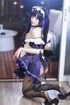 [Cosplay] Sanshiya 是三不是世 - Original Goddess Mona Maid 原神莫娜女仆