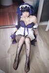 [Cosplay] Sanshiya 是三不是世 - Original Goddess Mona Maid 原神莫娜女仆
