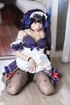 [Cosplay] Sanshiya 是三不是世 - Original Goddess Mona Maid 原神莫娜女仆