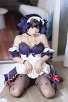 [Cosplay] Sanshiya 是三不是世 - Original Goddess Mona Maid 原神莫娜女仆