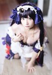 [Cosplay] Sanshiya 是三不是世 - Original Goddess Mona Maid 原神莫娜女仆