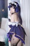 [Cosplay] Sanshiya 是三不是世 - Original Goddess Mona Maid 原神莫娜女仆