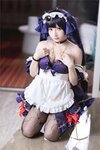 [Cosplay] Sanshiya 是三不是世 - Original Goddess Mona Maid 原神莫娜女仆