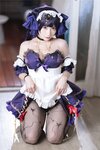 [Cosplay] Sanshiya 是三不是世 - Original Goddess Mona Maid 原神莫娜女仆