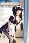 [Cosplay] Sanshiya 是三不是世 - Original Goddess Mona Maid 原神莫娜女仆