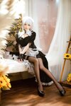 [Cosplay] Tomoyo酱 碧蓝 赫敏女仆