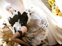 [Cosplay] Tomoyo酱 碧蓝 赫敏女仆