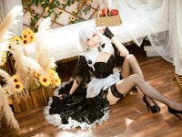 [Cosplay] Tomoyo酱 碧蓝 赫敏女仆