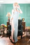 [Cosplay] 花铃 玉瓯立旗袍
